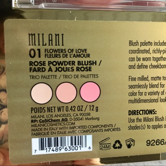 Milani Flowers of Love Blushers - Picture 2 of 3